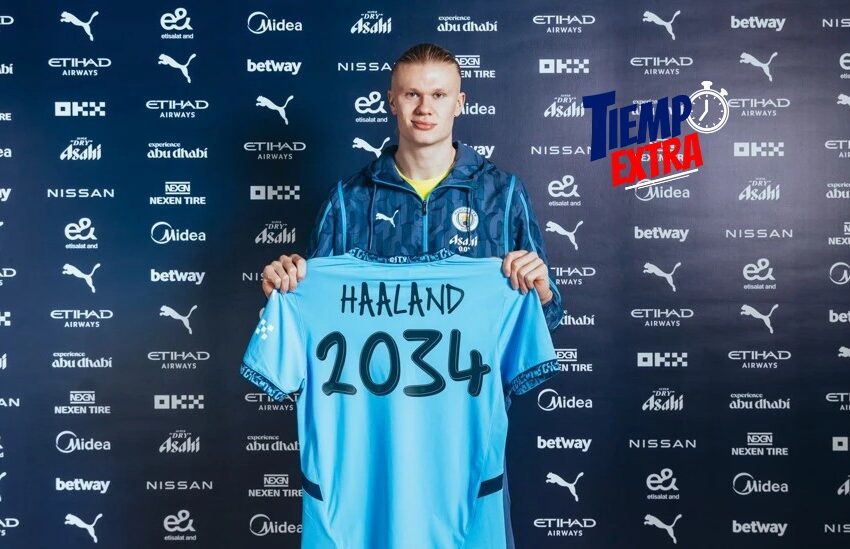 Erling Haaland renovación 2034