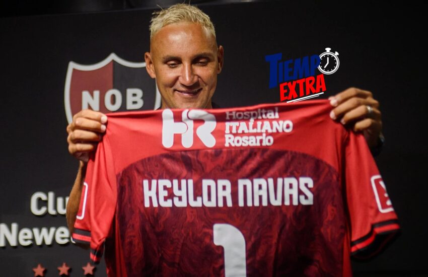 Keylor Navas llega a Newells