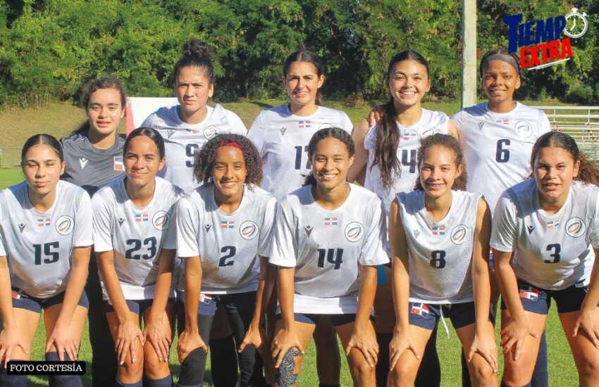 La Selección Dominicana de Fútbol Femenina U17 empata ante Cuba en su primer amistoso preparatorio