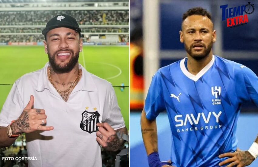 Neymar abandona el Al Hilal e inminente al Santos FC