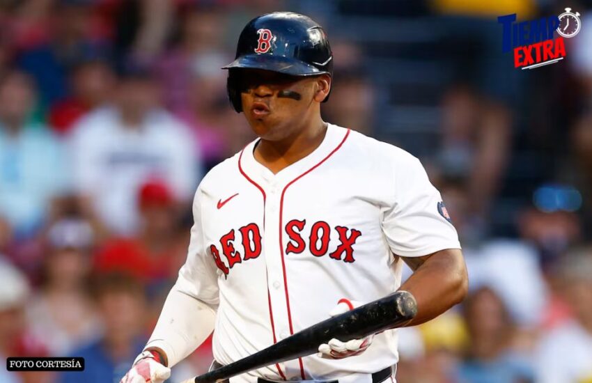 Red Sox meten presión a Rafael Devers