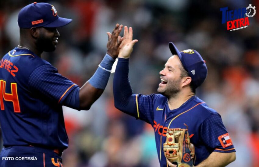 Astros moverían a José Altuve para darle descanso a Yordan Álvarez