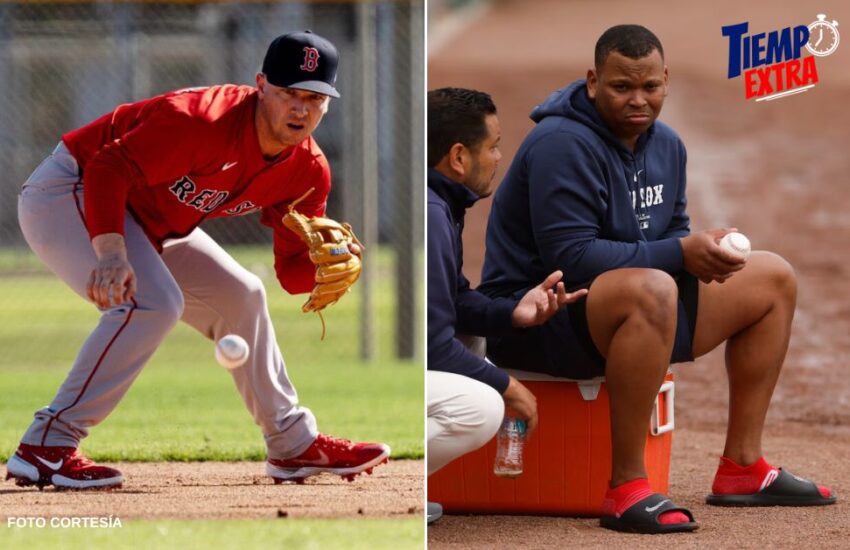 Comienza el debate entre Alex Bregman y Rafael Devers en el Spring Training