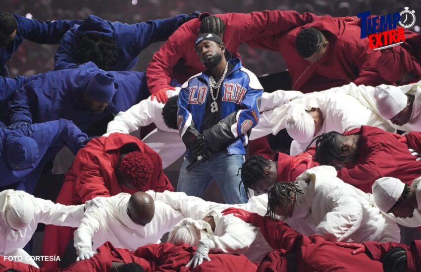 Kendrick Lamar se robó el show en el medio tiempo del Super Bowl LIX