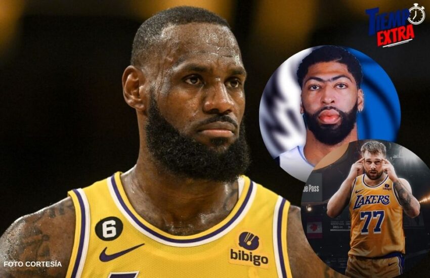 Se revela si LeBron James saldrá de los Lakers tras cambio de Anthony Davis