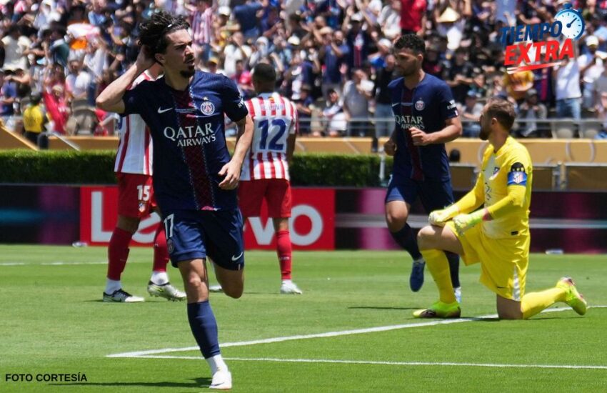 PSG le pasó por encima al Atlético de Madrid en debut de Mundial de Clubes