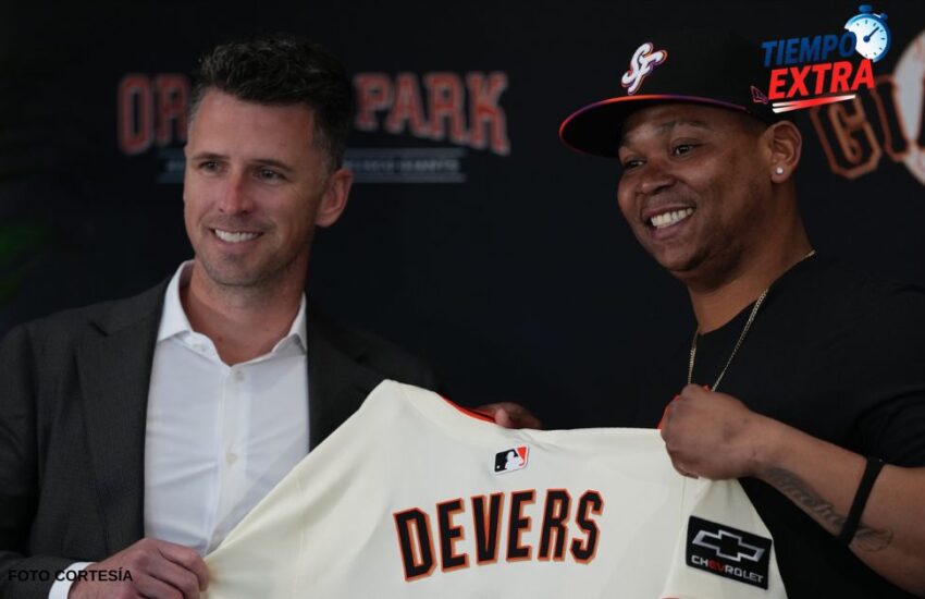 Rafael Devers probará NUEVA POSICIÓN en los Gigantes