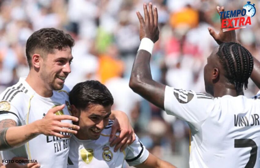 Real Madrid golea al Pachuca en el Mundial de Clubes 2025 con uno menos