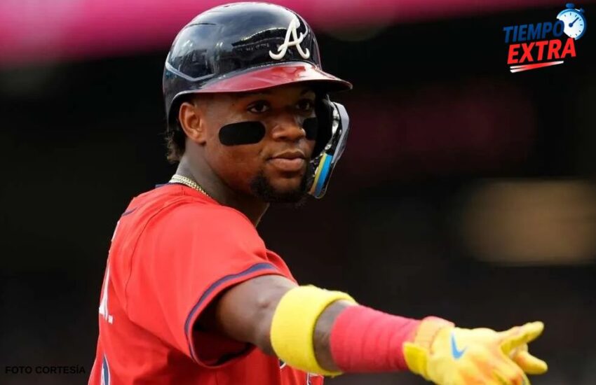 Ronald Acuña Jr. superó marca de Endy Chávez en MLB