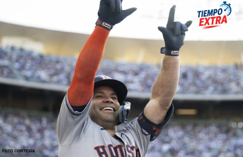 José Altuve escala en lista histórica de los Astros de Houston