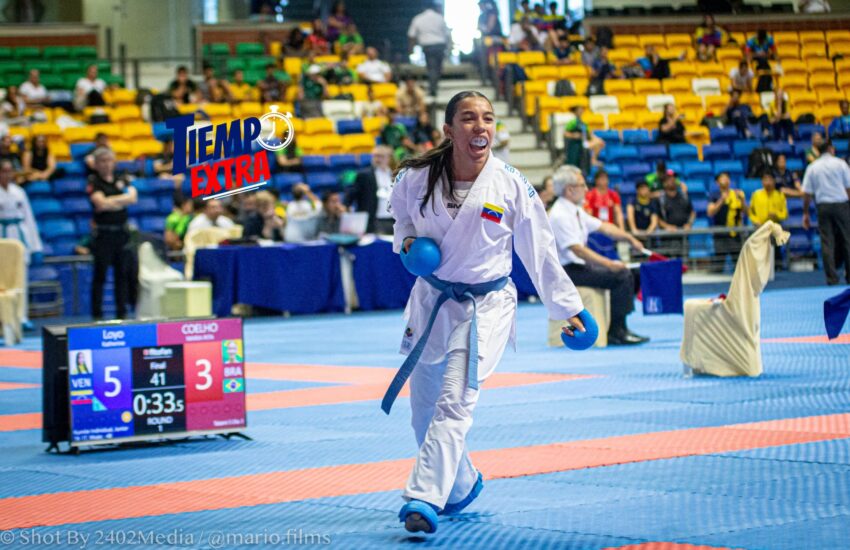 Katherine Loyo campeona sudamericana