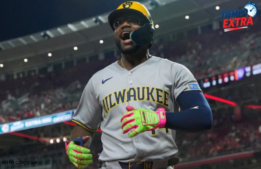 Andruw Monasterio aprovechando las oportunidades en los Brewers