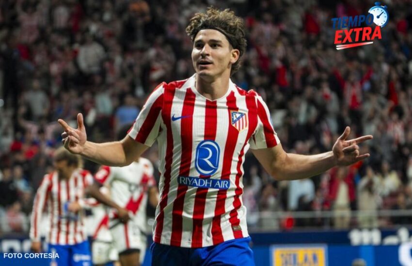 Julián Álvarez, el “mejor futbolista” del Atlético de Madrid, se prepara para ELDERBI DE MADRID con un hat-trick