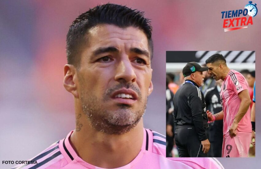 Se decide castigo a Luis Suárez tras escupir a un rival