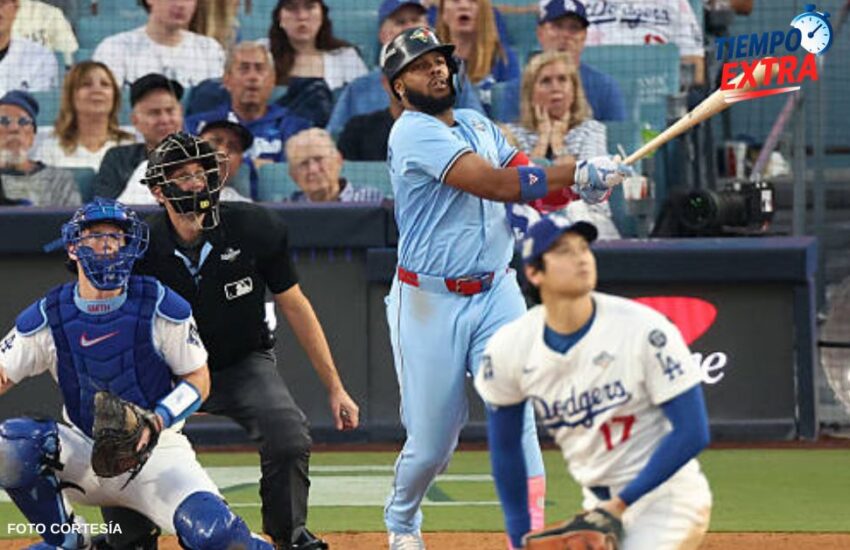 Vladimir Guerrero Jr. conectó jonrón histórico para Dominicanos en Postseason