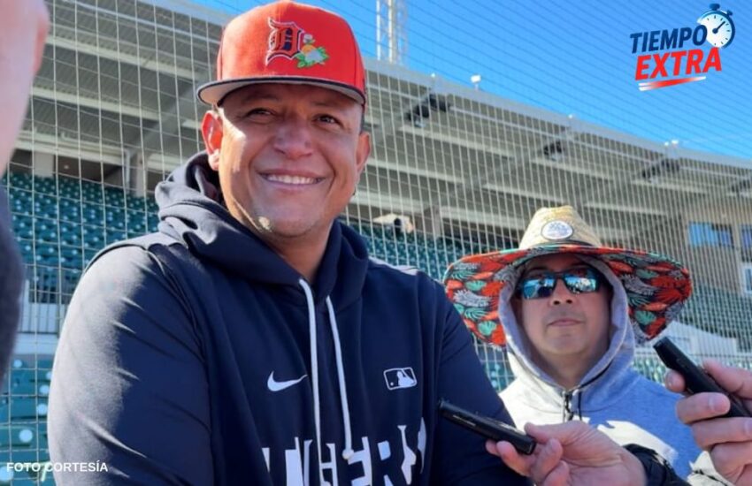Miguel Cabrera se robó el show en su regreso al Spring Training con los Detroit Tigers