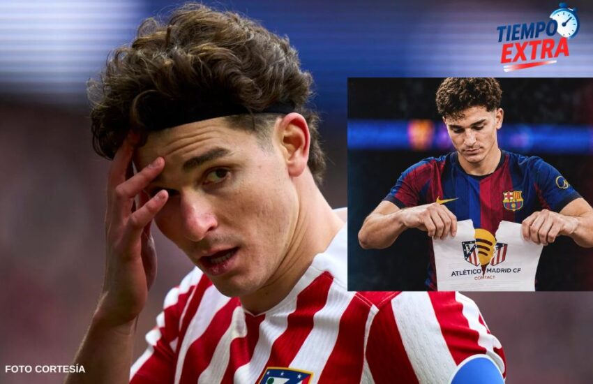 Cambio radical en el futuro de Julián Álvarez con su posible fichaje con el Barcelona