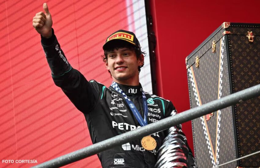 Kimi Antonelli arrasa en el GP de Bélgica en Spa Francochamps